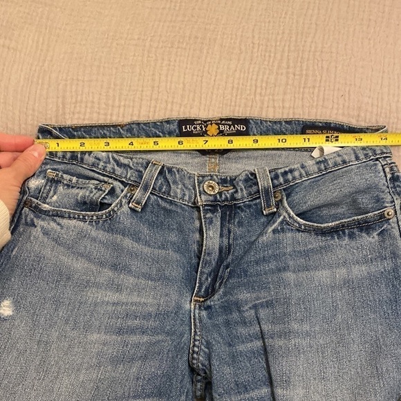 Lucky Brand Sienna Slim Boyfriend blue jeans . Size 25 - Picture 5 of 14